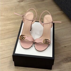 Gucci Pink Marmont sandals, NWOT